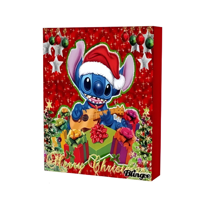 ✨ 24-TEILIGER Stitch Charms-Adventskalender