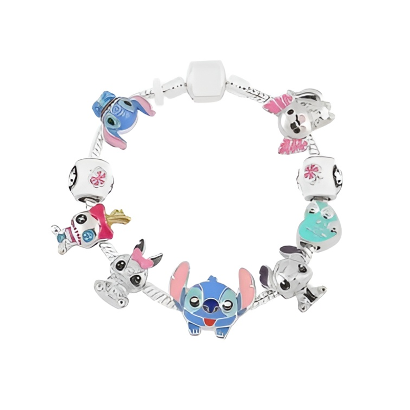 ✨ 24-TEILIGER Stitch Charms-Adventskalender